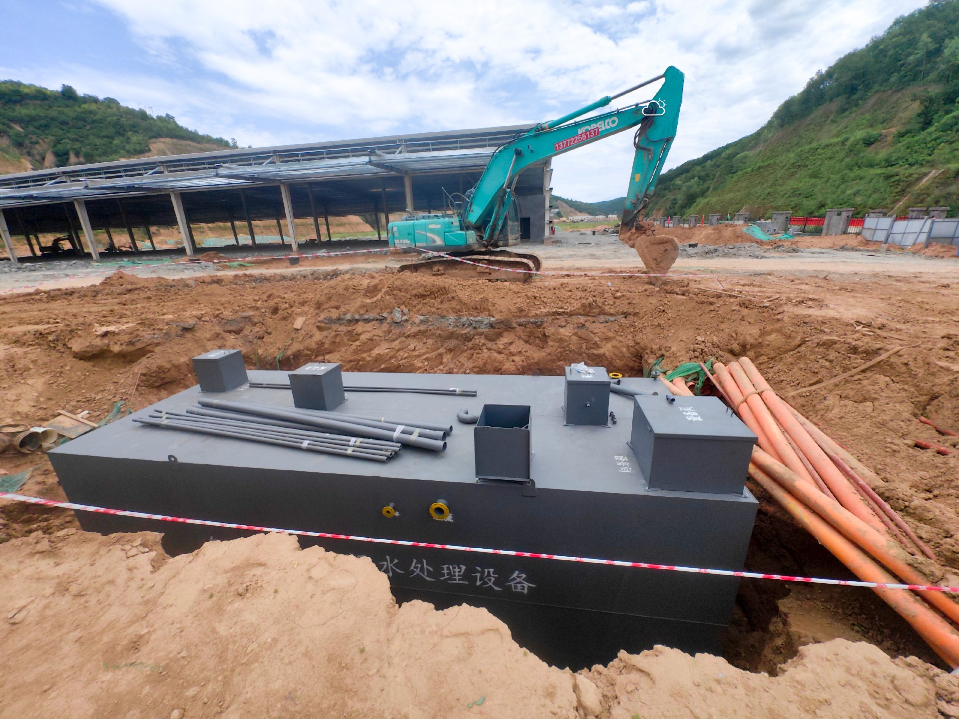 地埋一体化污水处理设备,生活污水处理设备,农村污水处理设备