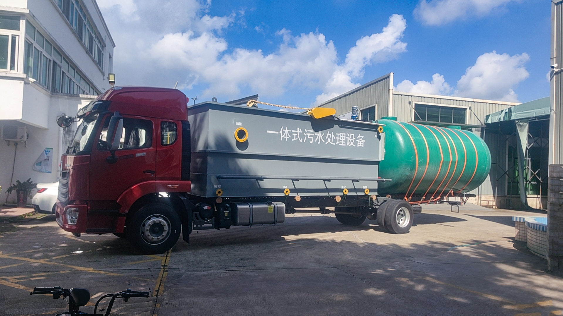 地埋一体化污水处理设备,生活污水处理设备,农村污水处理设备