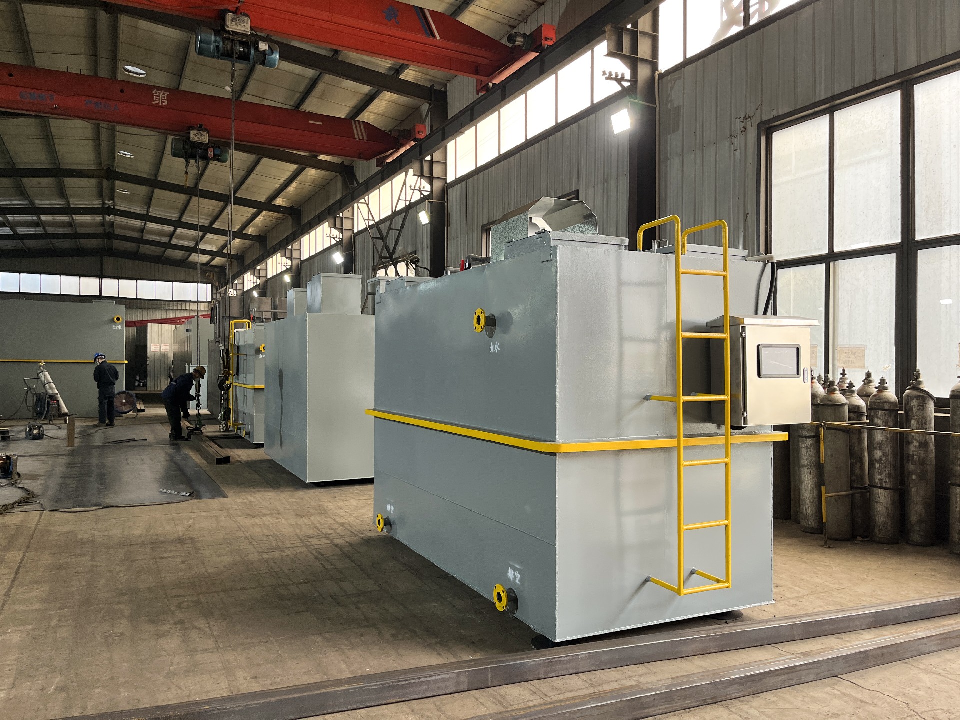 地埋一体化污水处理设备,生活污水处理设备,农村污水处理设备