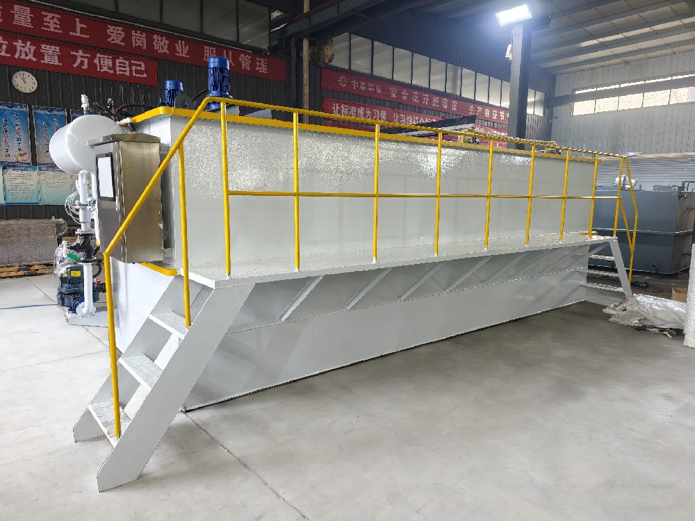 布草洗涤废水处理中溶气气浮机的应用方案