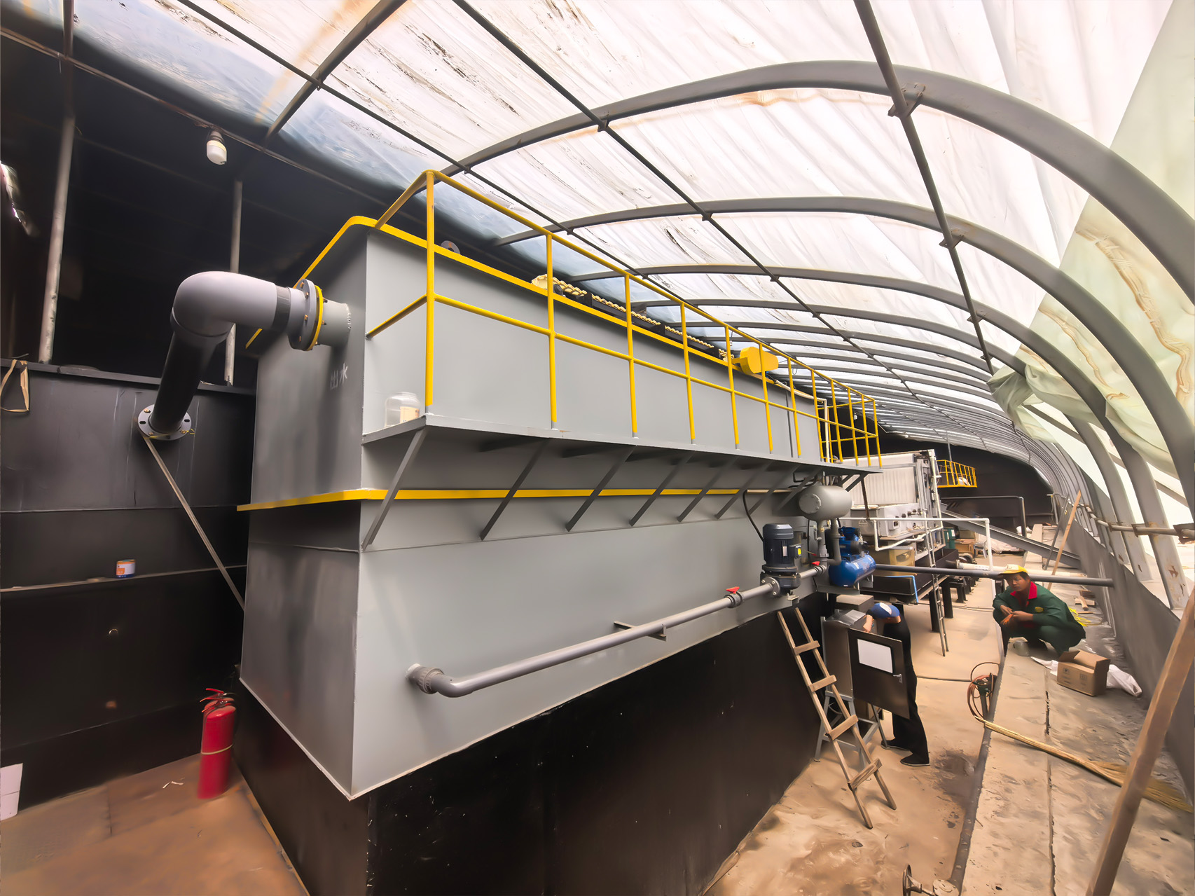 地埋一体化污水处理设备,生活污水处理设备,农村污水处理设备