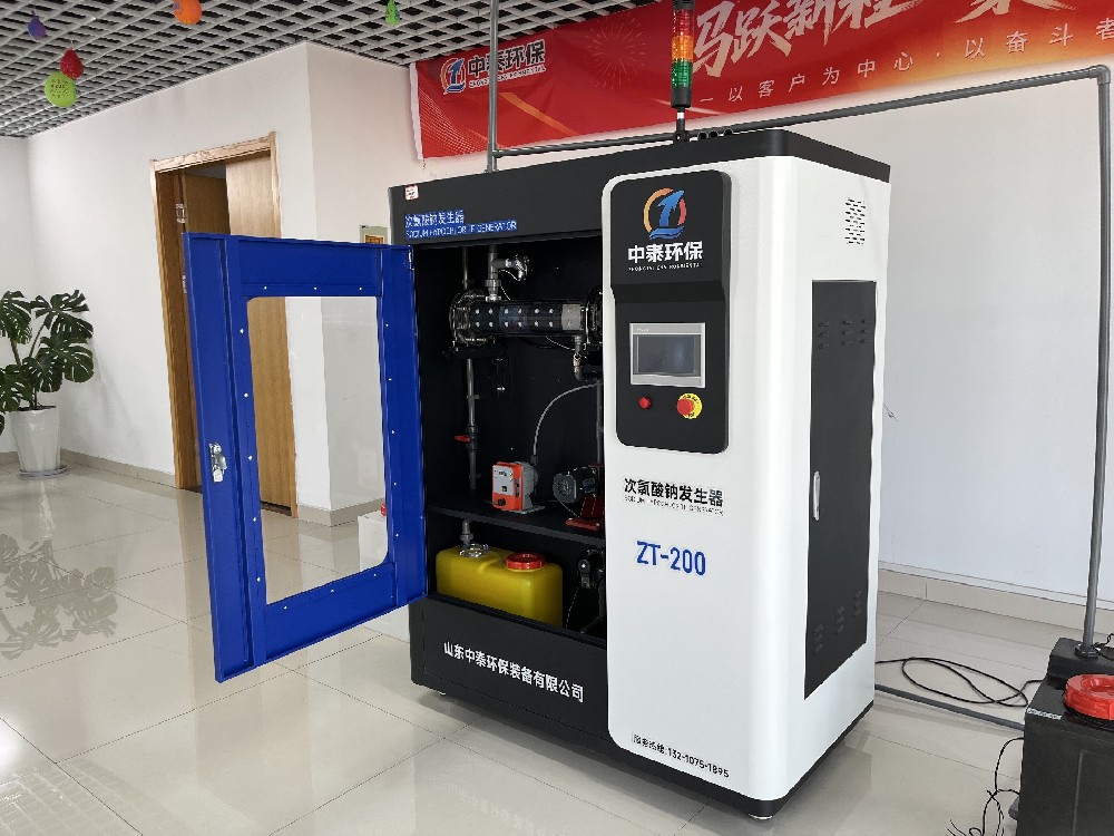 农村水源复杂，次氯酸钠发生器稳保饮水安全